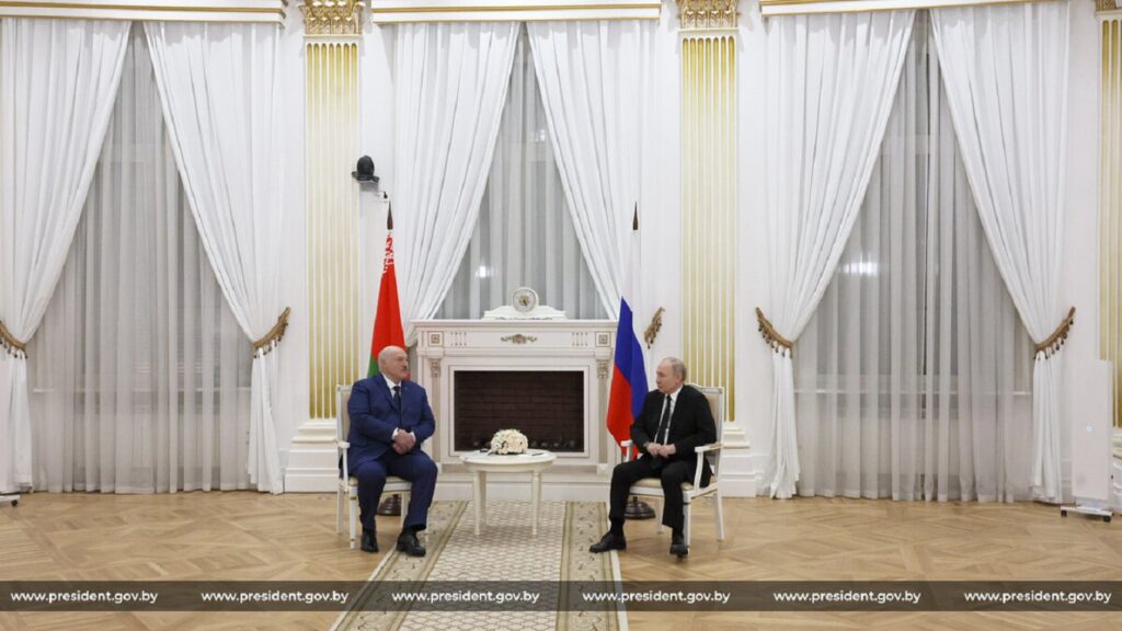 Встреча Александра Лукашенко и Владимира Путина в Волгограде