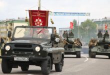 Акция «Марш Победы» в Слониме