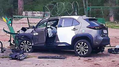Литовец врезался в пограничный забор с Беларусью