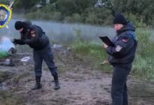 Под Мозырем вместе с автомобилем утонул рыбак