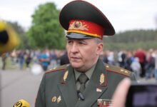 Виктор Хренин, министр обороны Беларуси