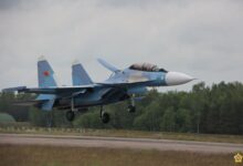 Партия российских самолетов Су-30СМ2 прибыла в Беларусь