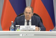 Сергей Лавров, министр иностранных дел России