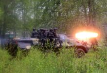 Белорусские военные на учениях