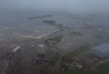 Цунами после землетрясения на Камчатке