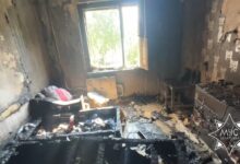 Пожар в Минске