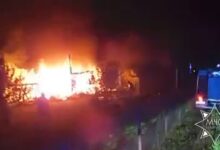 Пожар в Минской области