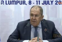 Сергей Лавров, министр иностранных дел России