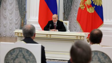 Путин провел в Кремле совещание по итогам саммита на Аляске