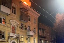 Падение дрона на МКД в Ростове-на-Дону