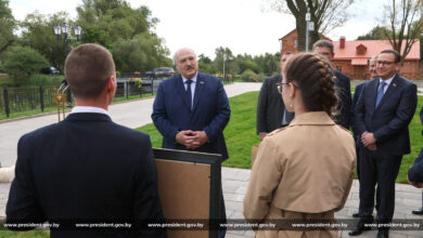 Лукашенко прокомментировал благоустройство Минска: надо навести «лоск»