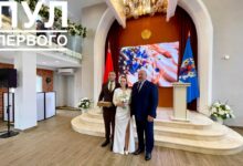 Лукашенко побывал на церемонии бракосочетания