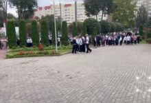 Пожар в Минске