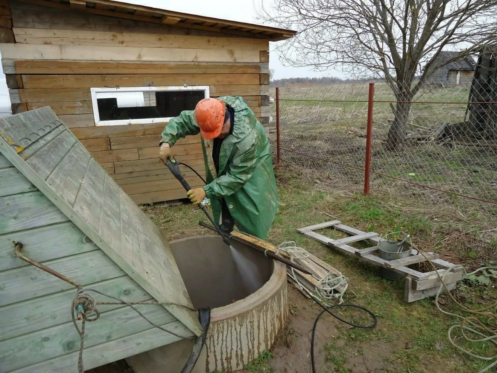 обсуживание колодца
