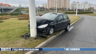 Авария в Минске