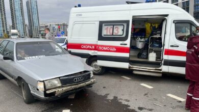 Авария в Минске