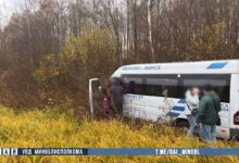 ДТП с маршруткой в Минской области