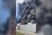 Пожар в Минске