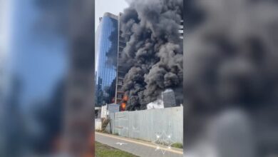 Пожар в Минске