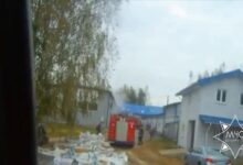 Пожар под Минском