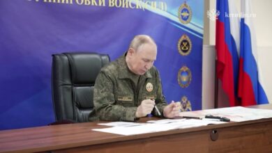 Совещание с начальником Генштаба Валерием Герасимовым и командующими.