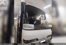 Таможенники изъяли у поляка 120 литров автомобильного топлива, спрятанного в тайнике