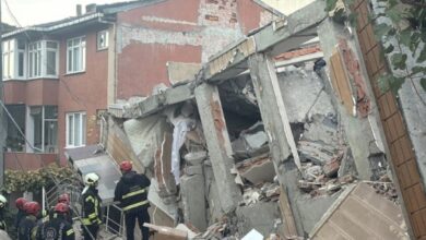 В пригороде Стамбула обрушился жилой шестиэтажный дом