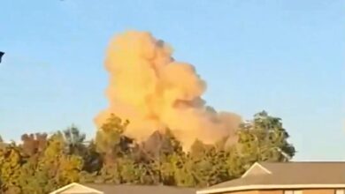 Взрыв на заводе в США