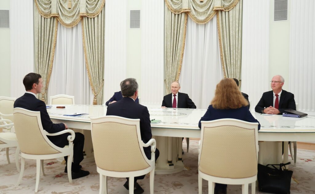 Встреча Путина и Уиткоффа