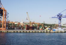 Порт, краны