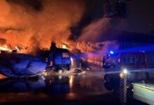 Пожар в Минске