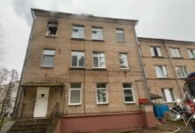 Пожар в Новополоцке