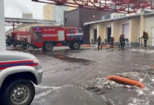 Пожар на предприятии