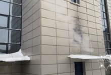 В Витебске горело неэксплуатируемое здание