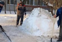 Уборка снега в Минске