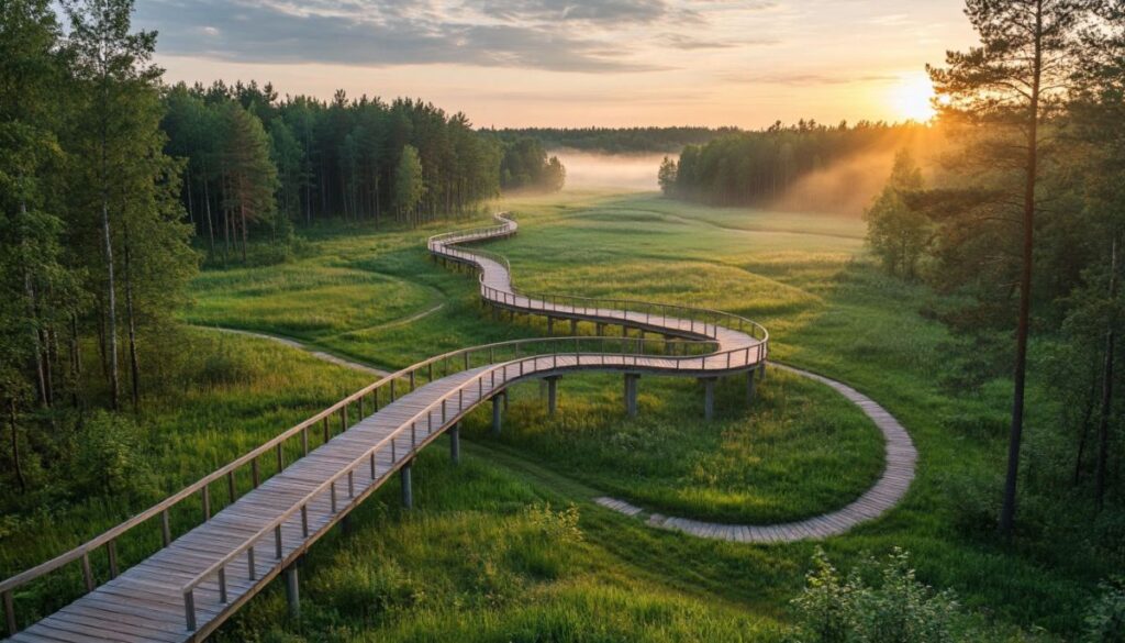 Экотуристический маршрут в Заповедном Поозерье Беларусь-Россия