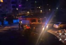 Пожар в Новополоцке