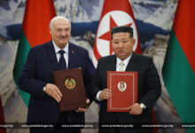 Александр Лукашенко и Ким Чен Ын