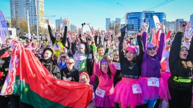 Красивый забег