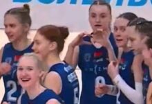 Волейболистки