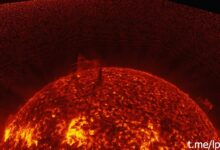 Выброс на Солнце