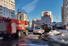 Пожар в Могилёве