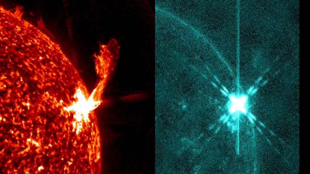 Вспышка на Солнце