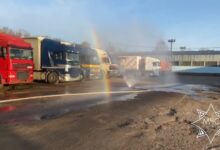 В Минске спасатели ликвидировали утечку неконцентрированной азотной кислоты